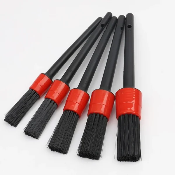 Car Brushes, Car Detailing Brush Set, for Car Air Vent Dashboard Cleaning Brush Car Beauty Cleaning Tools Car Wash Brush 5PCS