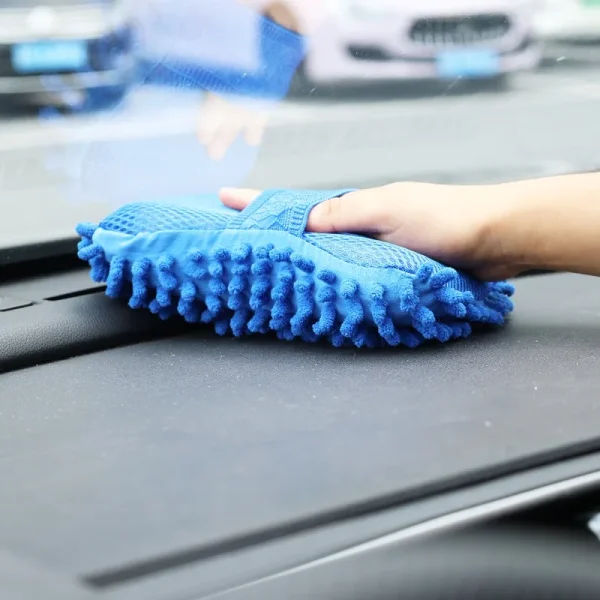 Auto Gloves Car Washing Accessories Car Cleaning Brush Cleaner Tools Microfiber Cars Washer Sponge Cleaning Washing Towel - Image 2