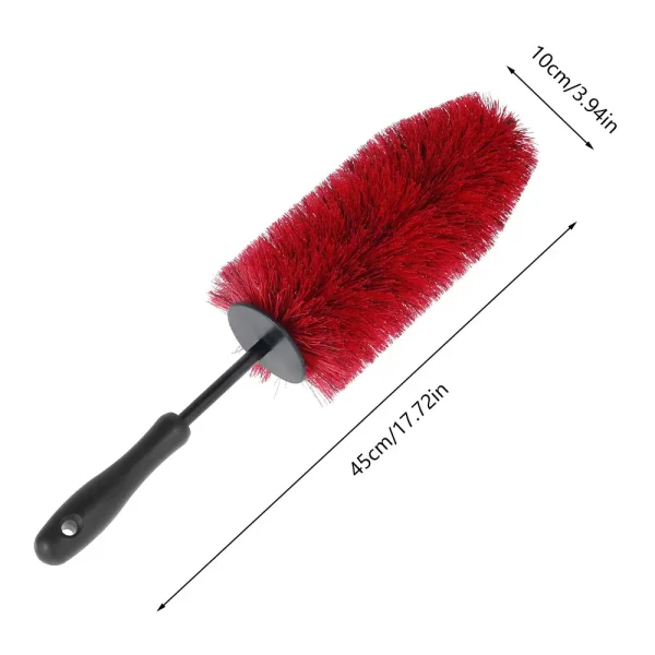 45cm Car Wheel Rim Tire Cleaning Brush Soft Bristle Cleaner Non Scratch Car Detailing Washing Tool Soft Bristle Cleaner Car Care - Image 6