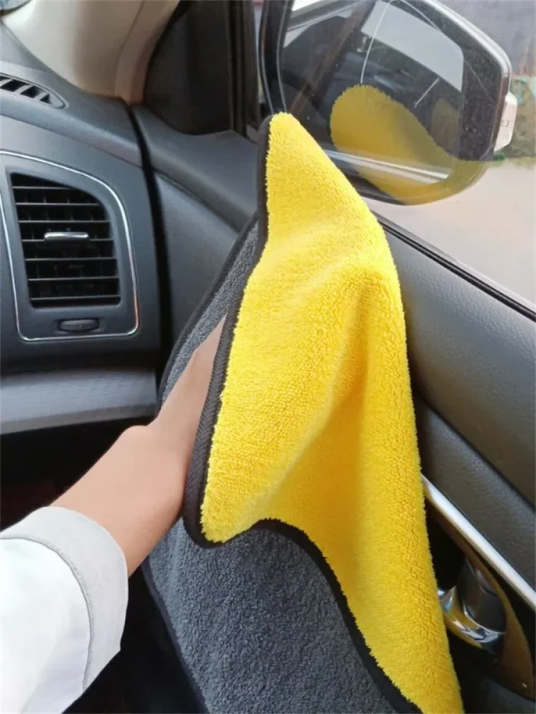 1/2/6 Pack Car Cleaning Cloth Professional Cleaning Car Wiping Microfiber Towel Car Wash Towel Accessories - Image 4