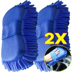 Auto Gloves Car Washing Accessories Car Cleaning Brush Cleaner Tools Microfiber Cars Washer Sponge Cleaning Washing Towel
