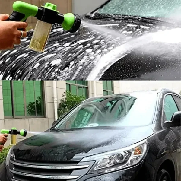 Portable Auto Foam Lance Water Gun High Pressure 3 Grade Nozzle Jet Car Washer Sprayer Cleaning Tool Automobile Garden Wash Tool - Image 4