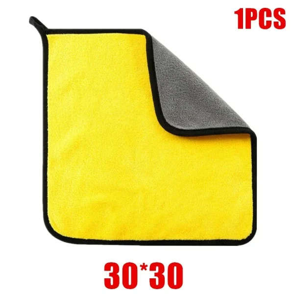 1/2/6 Pack Car Cleaning Cloth Professional Cleaning Car Wiping Microfiber Towel Car Wash Towel Accessories - Image 5