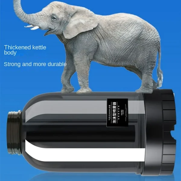 2L Hand Pump Foam Sprayer with 3 Types of Nozzle Hand Pneumatic Foam Cannon Snow Foam Car Wash Spray Bottle Car Window Cleaning - Image 6